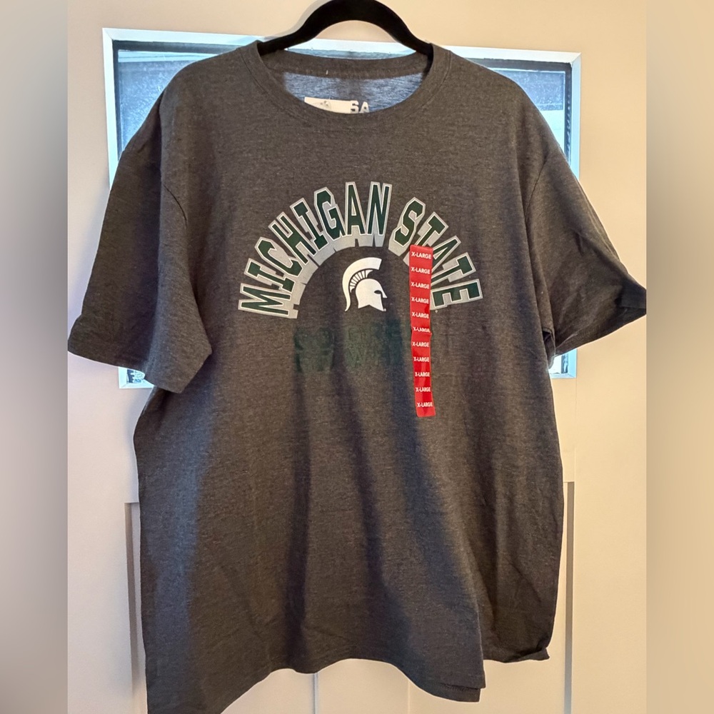 Michigan State Spartans Charcoal Tee